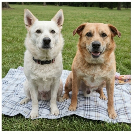 Herding dog and owner building trust through positive interaction